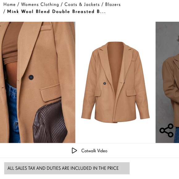 Plt wool blazer - Picture 1 of 3